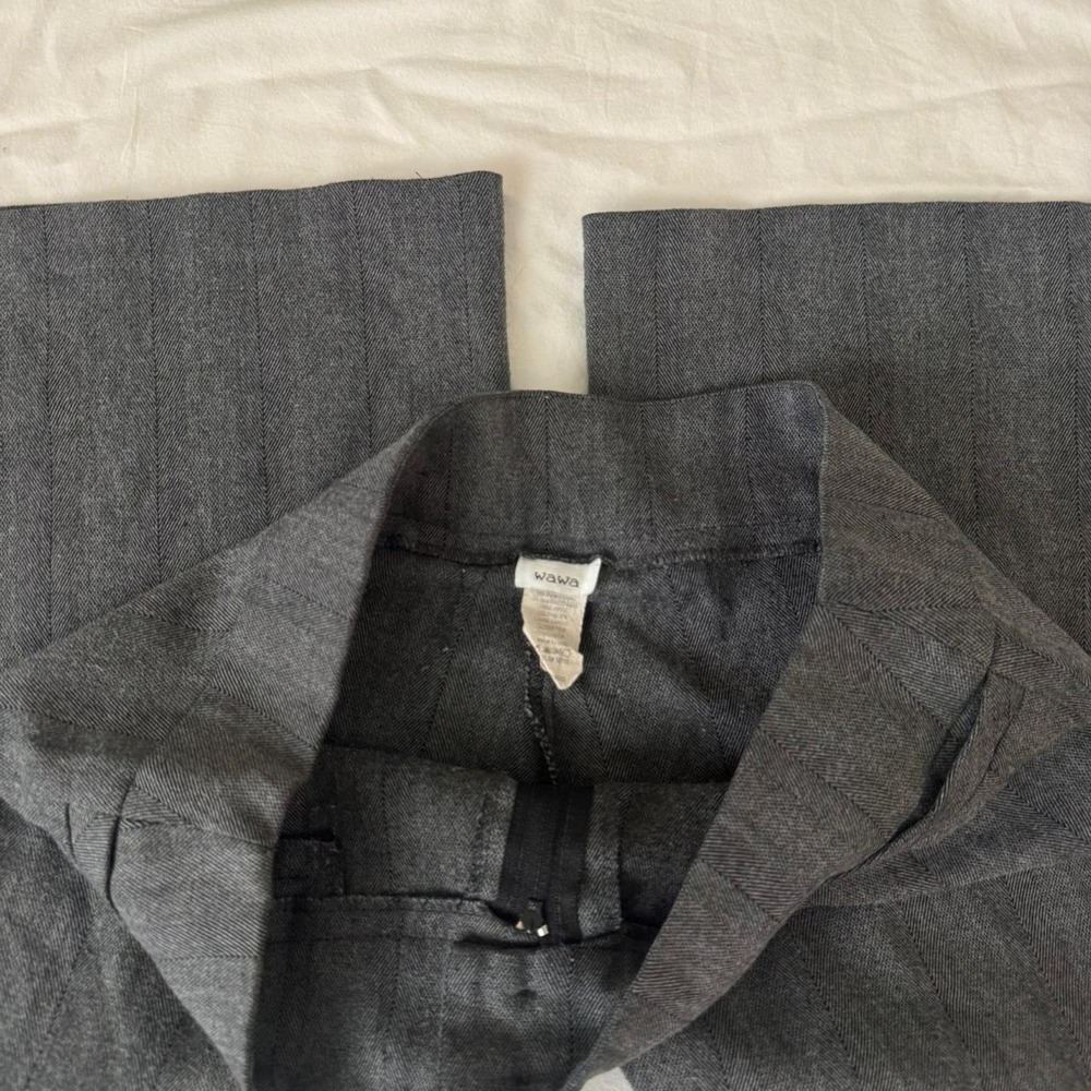 Grey‎ pinstripe Capri trousers - Picture 4 of 7